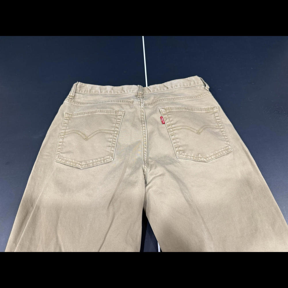 Levi 511 Slim Fit Jeans Men’s 30x32 (30x29) Khaki Tan Denim Pants